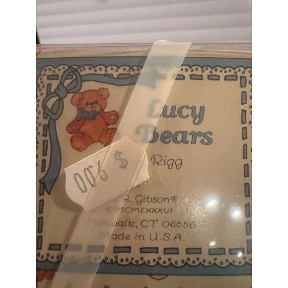 🐻 Vintage 1985 C.R. Gibson "Scaling New Heights" Growth Chart - Picture 12 of 15